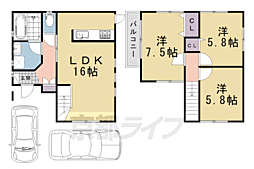 西賀茂上庄田町貸家