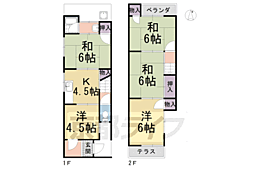横大路貴船貸家 1