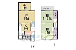 醍醐外山街道町貸家 1