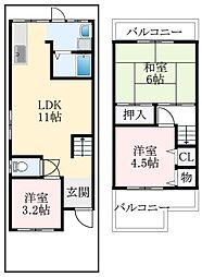 羽曳野市野々上2丁目の一戸建て