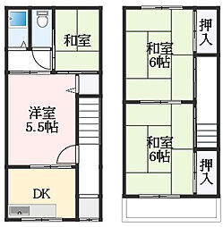 藤井寺市小山1丁目の一戸建て