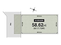 the CASA 豊中市宮山町3丁目 建築条件無し売土地