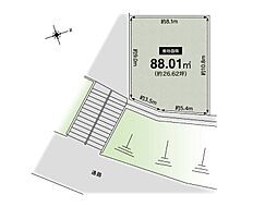 the CASA 豊中市庄内東町3丁目  建築条件無し売土地