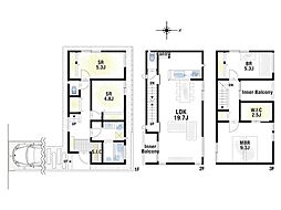 the CASA 茨木市南安威2丁目　3号地