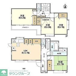 東久留米市新川町2丁目の一戸建て