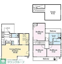 杉並区下井草1丁目の一戸建て