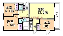 オーエスヒルズ湯川 405