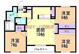 クレールマンション湯の川 202
