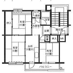 丸子南団地7号棟 203