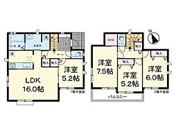 新築戸建　宮城野区福室1期　2号棟