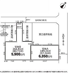「相武台前」駅　歩8〜9分　座間市相武台1丁目　B区画