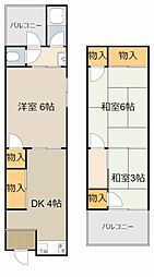 寝屋川市黒原城内町の一戸建て