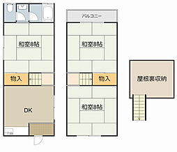 寝屋川市萱島東２丁目の一戸建て