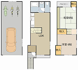 寝屋川市寿町の一戸建て