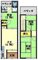 寝屋川市高柳７丁目の一戸建て