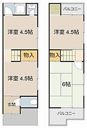 門真市四宮５丁目の一戸建て