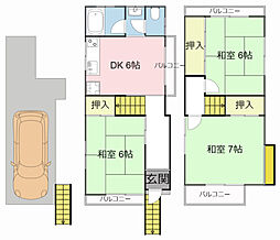 寝屋川市池田旭町の一戸建て