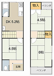 門真市桑才新町の一戸建て