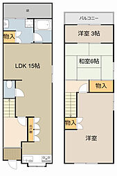 守口市八雲北町１丁目の一戸建て