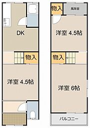 寝屋川市高倉２丁目の一戸建て