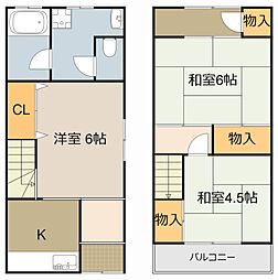 寝屋川市上神田１丁目の一戸建て