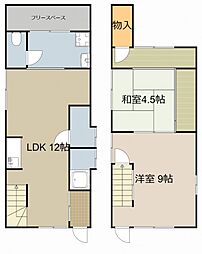 寝屋川市東大利町の一戸建て