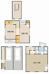 門真市城垣町の一戸建て