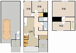 門真市三ツ島４丁目の一戸建て