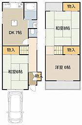 寝屋川市国松町の一戸建て