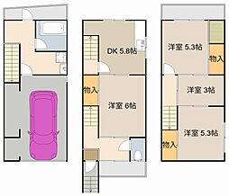 門真市北巣本町の一戸建て