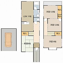 寝屋川市太秦桜が丘の一戸建て