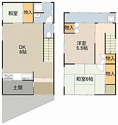 大阪市旭区清水2丁目の一戸建て