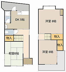 寝屋川市萱島東３丁目の一戸建て