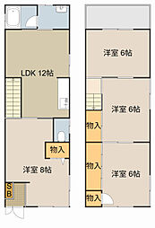 寝屋川市高柳５丁目の一戸建て