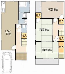 寝屋川市国松町の一戸建て