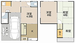 四条畷駅 雁屋北町 2階建ガレージ付き戸建て