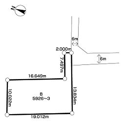 市原市五井　古屋付き売地