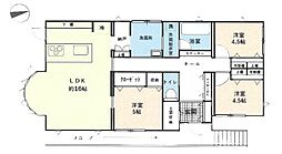 木更津市清見台南中古平屋住宅