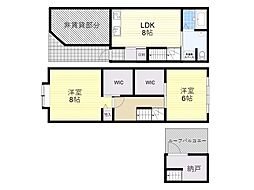 大阪市鶴見区諸口５丁目の一戸建て