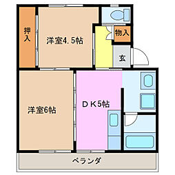 ビレッジハウス名張　1号棟 202