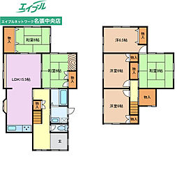 桐ヶ丘6丁目6LDK一戸建て