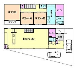 箕面市桜ケ丘4丁目の一戸建て