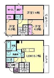 箕面市石丸2丁目の一戸建て