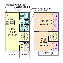 箕面市粟生間谷東5丁目の一戸建て