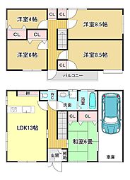 箕面市稲5丁目の一戸建て