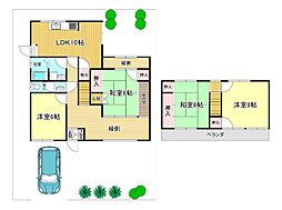 箕面市桜井1丁目の一戸建て