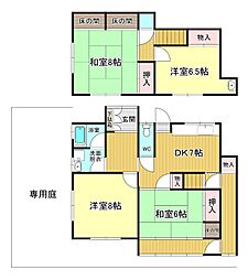箕面市如意谷2丁目の一戸建て