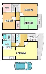 箕面市坊島4丁目の一戸建て