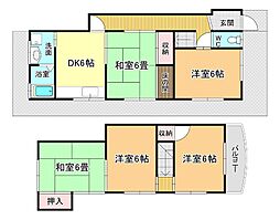 箕面市牧落3丁目の一戸建て