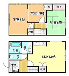 箕面市外院3丁目の一戸建て